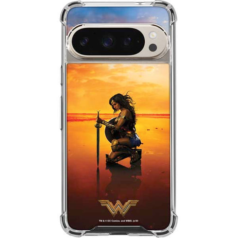 DC Comics Wonder Woman Character Movie Poster Pixel 9/9 Pro Clear Case